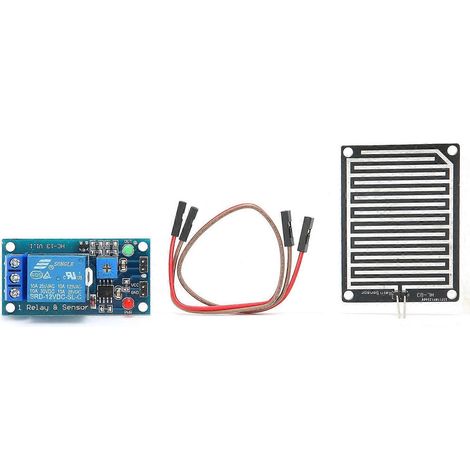 Regentropfen-Controller-Modul, Sensorplatine, einstellbares Potentiometer zur Wetterüberwachung
