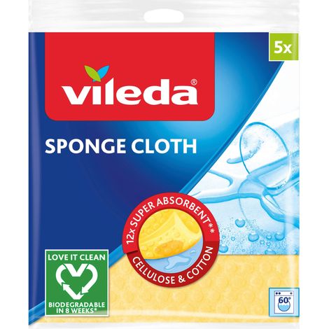 Vileda Schwamm Vileda-Schwammtuch Multicolor, 5er Set