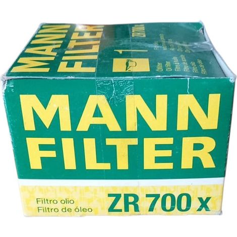 Filtro olio motore marca man filter codice filtro zr700x
