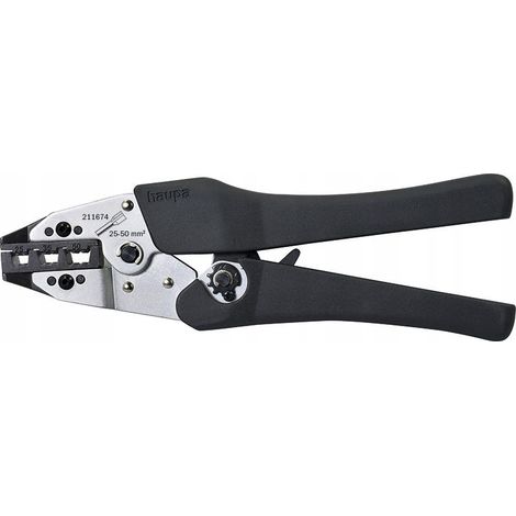 Pinza Haupa 25 50 mm² argento ergonomica