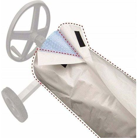 Bache de piscine, XU, Couverture Enrouleur Piscine Tissu Imperméable,Couverture Protection Extérieur Intérieur,Couverture pour Solaire,Bache Anti-Vent/Pluie/Poussière/ KZQ - KZQ (1/4)
