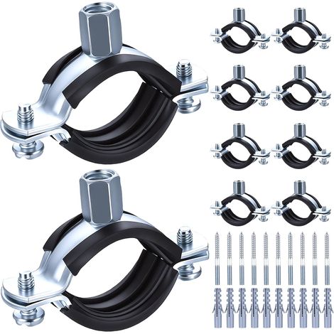 10 Pcs 32-36 mm Collier de Serrage Métallique (1/5)