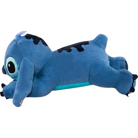 Peluche géante Lilo et Stitch de Disney, poupée en peluche Lilo et Stitch, oreiller de couchage pour couple de dessin animé, matière douce, cadeau de Noël