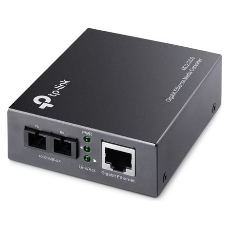 Convertitore di rete in fibra ottica TP-Link MC210CS da 1000 Mbit/s (1/5)