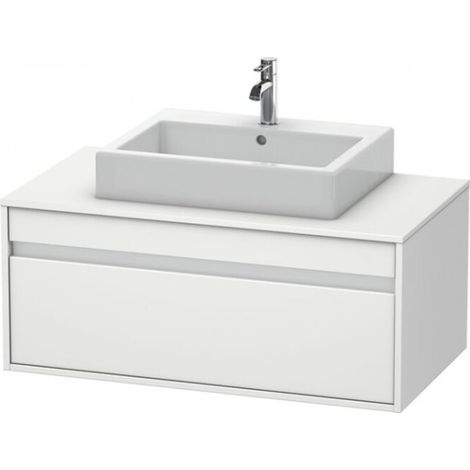 Duravit Ketho lavabo sobre encimera, suspendido, 1000x426x550 mm,