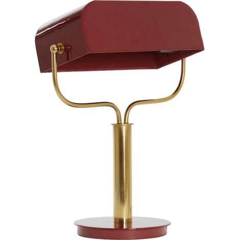 Light & Living - lampe de table - Ayer - rouge - métal - lampe de
