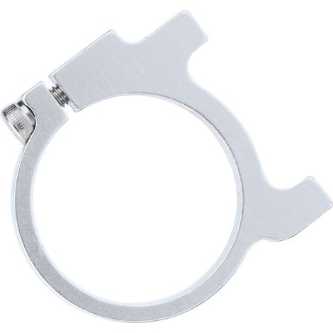 Säulenbefestigungswinkel, 1-seitig, 2 Säulen, Aluminium-Klemmsockel für Wellenrohr 3400-0032-0032 (1/5)