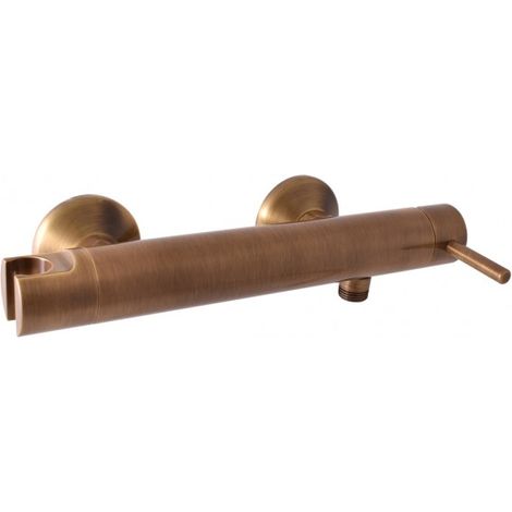 Mitigeur douche mural SEINA en laiton bronze-Bronze-Bronze-15 -- (1/3)
