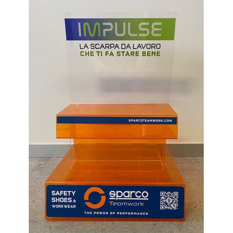 SPARCO ESPOSITORE CALZATURE PLEXI IMPULSE