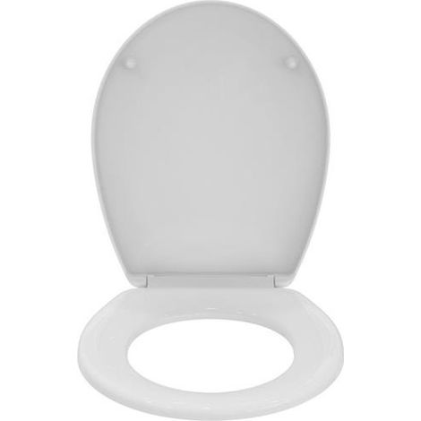 IS WC-Sitz Scharniere Edelstahl, Weiß