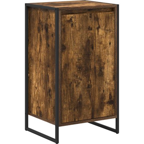 Maison Exclusive - Credenza Quercia Fumosa 43 x 36 x 75,5 cm Legno multistrato
