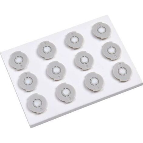 Ecleanfy-Élément filtrant pour réservoir d'eau (12 pièces), accessoire pour aspirateurs robots, compatible avec les aspirateurs robots Xiaomi 1S T4/T5 S4 S5 S6 S50 S51 S55 (1/3)