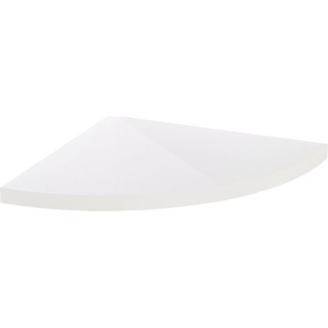 Linder Exclusiv Eckregal 29x29 cm Weiß