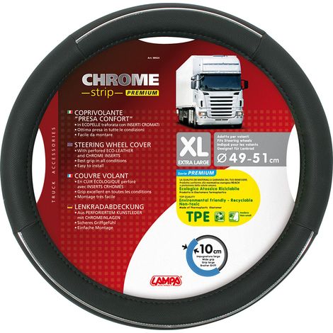 Chrome Strip, Coprivolante In Skeentex - Xl - D.49/51 Cm (1/2)