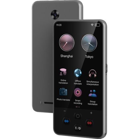 Nouveau mini-projecteur portable HY300 4K PRO WiFi HD Android 11 5G Bluetooth - Version internationale Android blanche - Norme européenne (1/5)