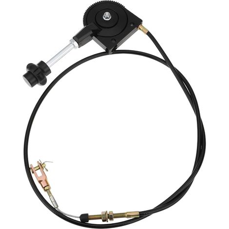 Câble d'accélérateur Manuel pour Excavatrice 1,5 M Compatible avec Et Contrôleur de Moissonneuse-batteuse Compatible avec (1/5)