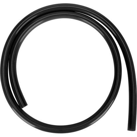 Tuyau de refroidissement liquide universel en PVC fin 3/8 pour ordinateur, bloc de refroidissement, tube souple 9,5 x 12,7 mm (noir)