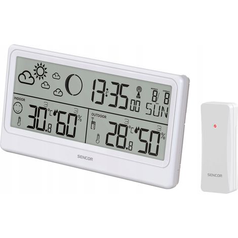 Sencor SWS 3600 estación meteorológica elegante y compacta (1/3)
