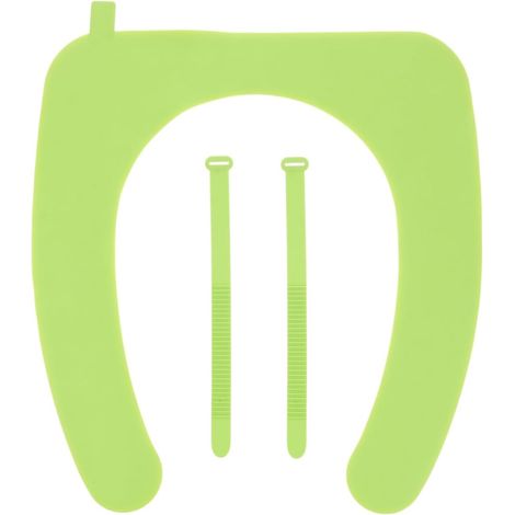 Housse de siège toilette en silicone Healeved , réutilisable et lavable , chaude flexible pour la ma (1/5)