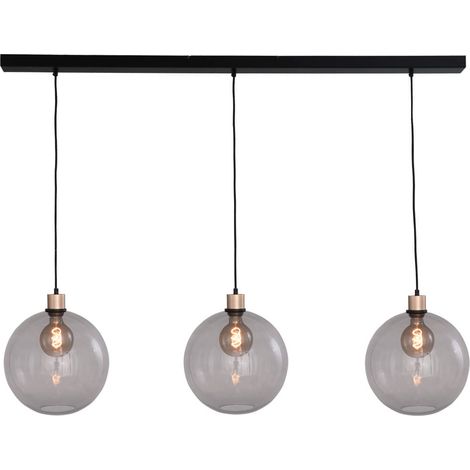 Lampe suspendue Lazise 3x Ø 30cm doré - 2641-05-02-130-3-30 (1/3)