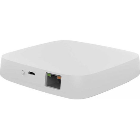 Gateway Con Cavo, ZigBee 3.0, TUYA, Smart Life, 1A, 5V, 94X94X22mm, IP20, SHZ3301