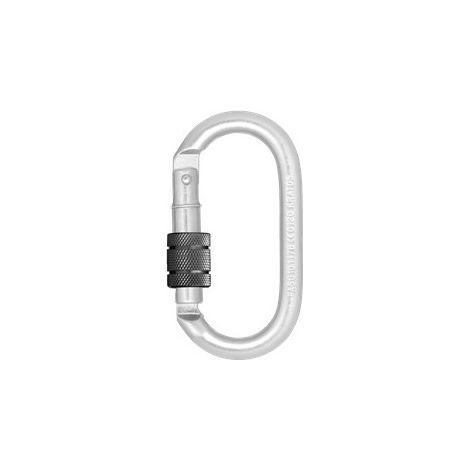 KRATOS SAFETY - Mousqueton acier à verrouillage à vis - type keylock