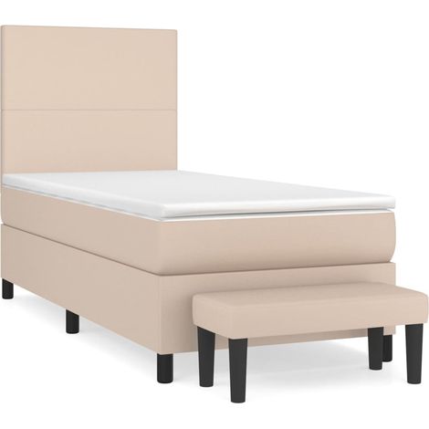 Maison Exclusive - Boxspringbett Matratze Cappuccino-Braun 100x20 (1/5)