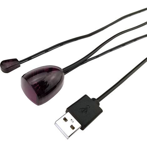 Câble d'extension pour télécommande infrarouge, câble répéteur IR, récepteur de télécommande infrarouge USB, cordon d'extension (1/5)