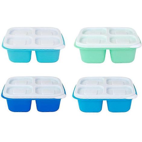 Lunchbox-Set mit vier Fächern, tragbare Lunchbox, Bento-Box (1/5)
