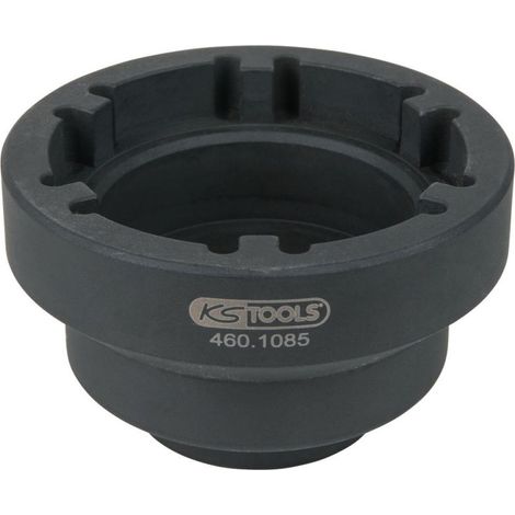 KS Tools 3/4" Nutmuttern-Schlüssel mit 6 Zapfen für DAF, Innenzapfen Ø 66mm - 460.1085