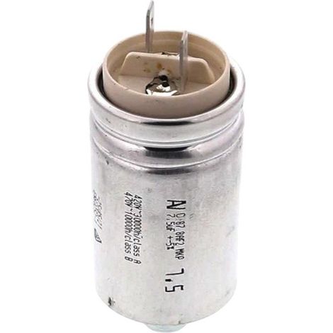 Thomson – Condensateur de démarrage 7.5 µF pour lave-linge – Haute capacité – Q160056
