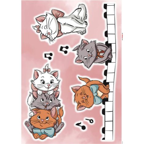 Stickers muraux-  Les Aristochats Kittens (1/2)