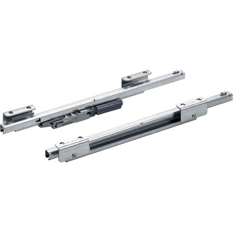 Hettich – Coulisse quadro 12 smartray – Sortie partielle – Fixation sous tablette – Charge 6 kg – Amortisseur Silent System (1/4)