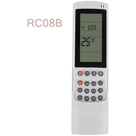 Convient pour la télécommande infrarouge du climatiseur Airwell/Electra/Geli, RC08B (1/5)