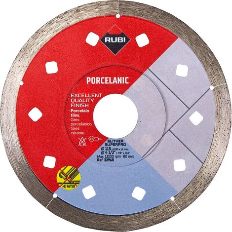 Disco da taglio diamantato Rubi slither superpro Ø 115 mm (1/2)
