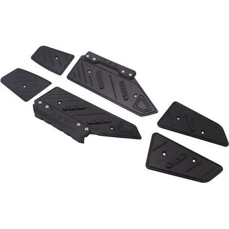 Suitable for Loncin Voge SR4 MAX350 modification: front and rear anti-slip aluminum alloy pedals. (1/5)