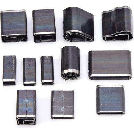 Ensemble de 24 outils de perforation du cuir, perforateur et coupe-cuir universel pour étuis de téléphone portable (1/5)