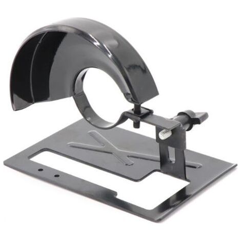Meuleuse d'angle, Machine à découper, Base de roue en acier, bouclier de protection de sécurité, couverture pour le travail du bois
