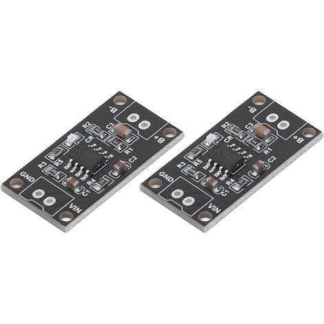 Packung mit 2 NiMH 1S MRB048A Lademodulen, Kurzschlussschutz, CC-CV 1,5V Ladung, Leiterplatte für wiederaufladbare Batterien. (1/5)