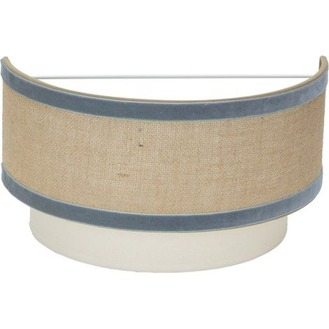 Wandleuchte cornalina 1xe27 beige/blau 30d