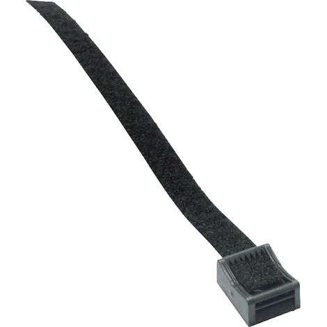 Hebotec Klettbandsockel zum Bündeln, mit Sockel, zum Anschrauben Haft- und Flauschteil (B x H) 20 m (1/3)