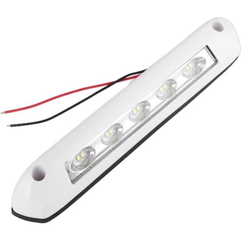 LED-Verandaleuchte für Wohnmobile, Außenleuchte, 12V/24V-Fassung, 8W wasserdichte Markisenleuchte für Lkw, Wohnmobile, Anhänger und Boote + Außenbeleuchtung für Wohnmobile (1/4)