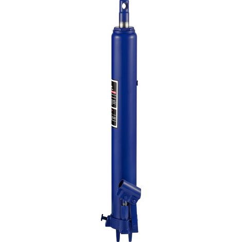 Mophorn hydraulischer langer Ram-Wagenheber, 8 Tonnen/17363 lbs Kapazität, Einzelkolbenpumpe und Gabelfuß, manuelle Hubarbeitsbühne mit Griff, für Garagen-/Ladenkräne, Motorhebevorrichtung, blau (1/5)