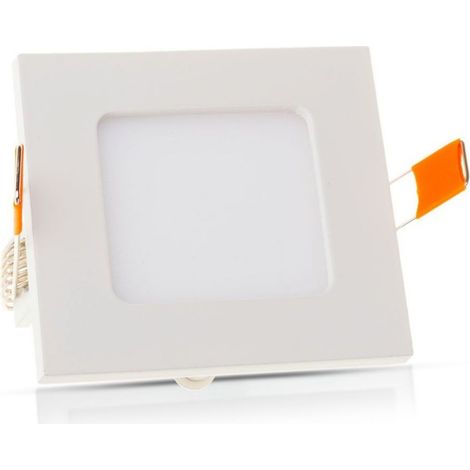Faretto Pannello Led Da Incasso Quadrato 6W Bianco Neutro 120x120mm SKU-4864
