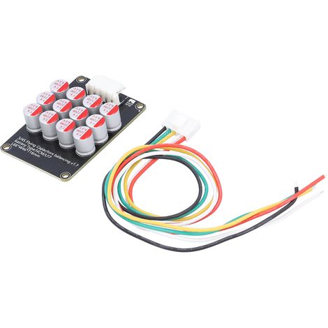 Aktiver Energietransfer-Batteriebalancer, Zubehörplatine für NCM LFP LTO 4S, Spannungsausgleicher für 4S-Akkus. (1/5)
