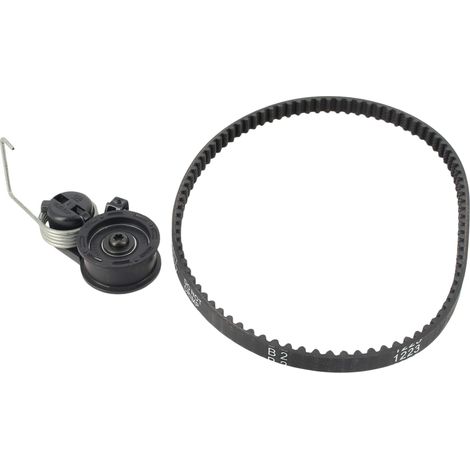 Cinghia f016l66677 + tenditore f016l68711 per tosaerba bosch (1/5)
