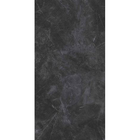 Carrelage sol/mur effet marbre PULPIS NERO l.60 x L.120 x 0,7 cm Brillant LIMCARO (1/5)