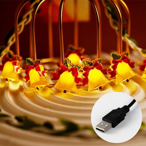 Guirlande Lumineuse - Guirlande À Ampoules LED - Pour Décoration De Sapin De Noël Et Intérieur Extérieur - 2 M 20 Lampes Ou 5 M 50 Lampes (1/5)