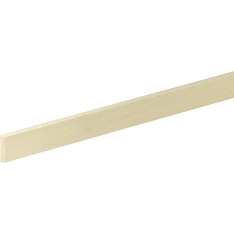 FN Neuhofer Flachleiste 95 cm 20 x 5 mm Buche Leisten (1/2)