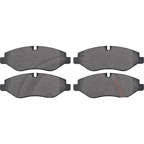 KIT PASTIGLIE FRENO ANTERIORI compatibile con IVECO DAILY CITYS AUTOBUS / PASTIGLIE FRENANTI AUTO OEM C1E017ABE, / SOSTITUZIONE DIRETTA / BASSA POLVERE / SILENZIOSO (1/4)